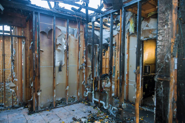 Professional Fire Damage Assessment technician working in Pottstown, PA